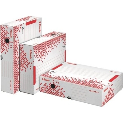 Esselte Standard archívny box horizontálny biely A4 80 mm