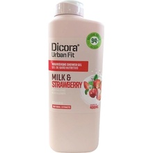 Dicora Urban Fit Jahoda + mlieko sprchový gél 400 ml