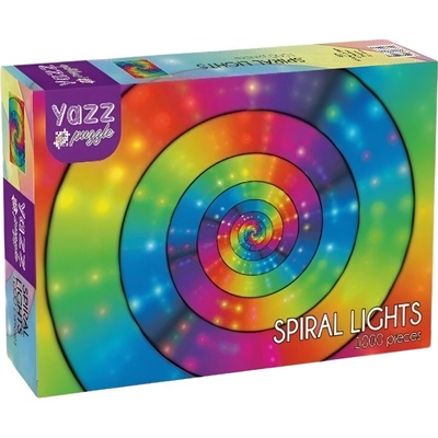 Yazz Пъзел Yazz Puzzle от 1000 части - Спирални светлини (3839)