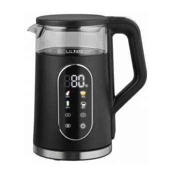 Memorysolution Glass kettle 1711 black 1.7 l