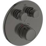 Ideal Standard Ceratherm Navigo скрит смесител за душ без тяло за вграждане, Magnetic Grey (A7296A5)