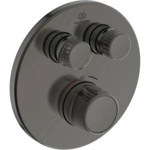 Ideal Standard Ceratherm Navigo скрит смесител за душ без тяло за вграждане, Magnetic Grey (A7296A5)