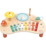 Lelin Дървена масичка с музикални инструменти Lelin (L21032) - baby