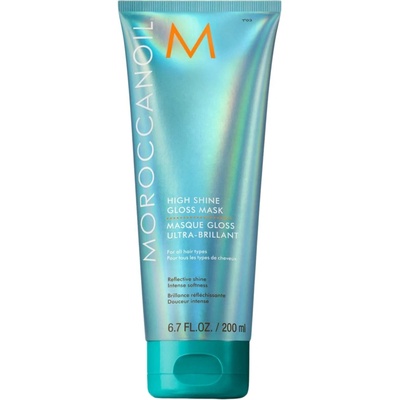 Moroccanoil High Shine Gloss Mask vyživujúca maska pre hladké a žiarivé vlasy s arganovým olejom 200 ml