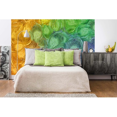 DIMEX ART Самозалепваща се флизелинова фототапета импресионистично изкуство 375 x 250 см