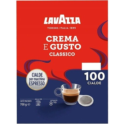 Lavazza Crema e Gusto Classico E.S.E. pody 100 ks