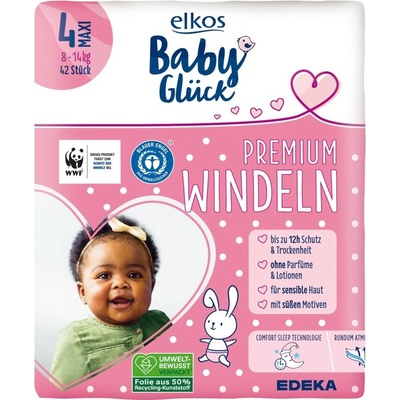 Elkos Baby Premium 4 Maxi 8-14 kg 42 ks