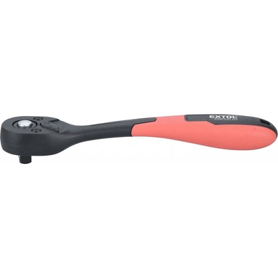 Extol Premium ráčna tvarovaná 72 zubů 1/4, L 150mm 8816408