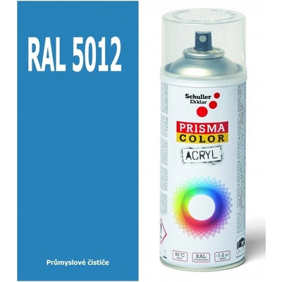 Schuller Ehklar Sprej modrý lesklý 400ml, odstín RAL 5012 barva světle modrá lesklá, barvy ve spreji PRISMA COLOR 91011