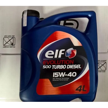 ELF Evolution 500 Turbo Diesel 15W-40 4 l