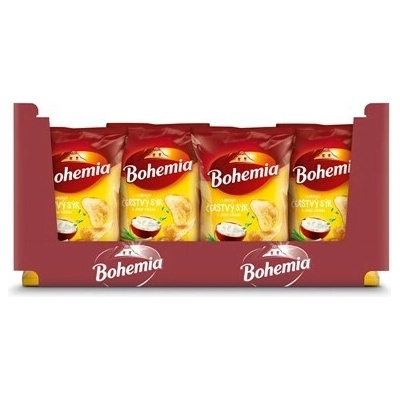 Bohemia Chips sýr cibule 18 x 130 g