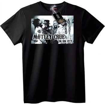 NOONEBRAND Тениска Mötley Crüe Грешен град - XS, White