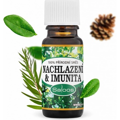 Saloos zmes éterických olejov Nachladnutie a imunita 10 ml