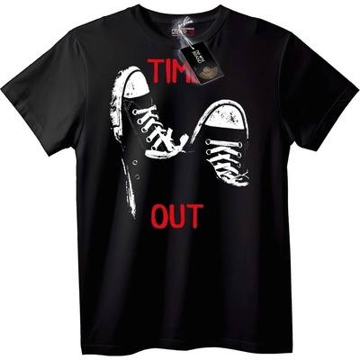 NOONEBRAND Тениска Time Out Маратонки - 2XL, White