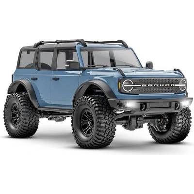 Traxxas Траксас Форд Бронко Traxxas катерач светло син TRX-4M 1/18 Scale and Trail Crawler Ford Bronco 4WD Electric Truck with TQ Area 51 TRX97074-1A51 (TRX97074-1A51)