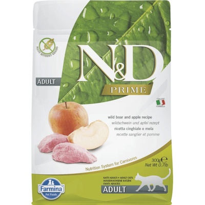 N&D Prime Cat Adult Boar & Apple 0,3 kg