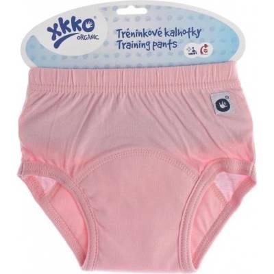 XKKO Organic Tréningové kalhotky Baby Pink S