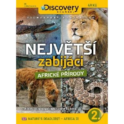 Discovery: Najväčší zabijaci africkej prírody 2. (papierový obal) FE