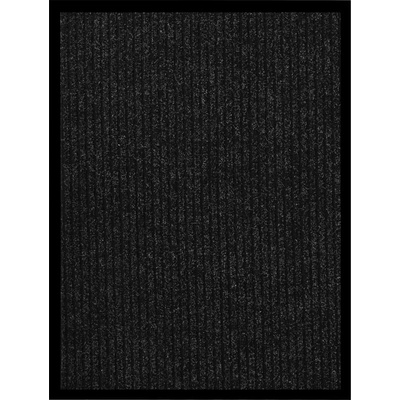 vidaXL Изтривалка раирана, антрацит, 60х80 см (331608)