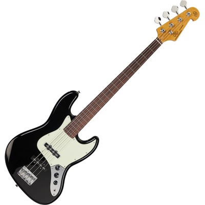 SX SJB62+FL Black Фретлес бас китара
