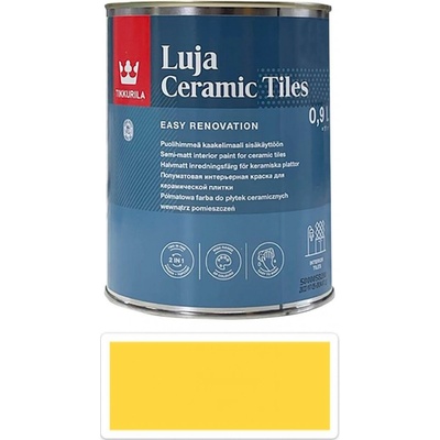 TIKKURILA Luja Ceramic Tiles 0,9 l Zinkovo žltá