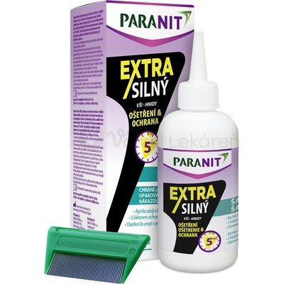Paranit Express Šampon 100 ml + hřeben