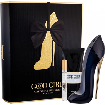 Carolina Herrera Good Girl EDP 80 ml + telové mlieko 100 ml + EDP 10 ml pre ženy darčeková sada