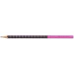 Faber-Castell Молив Grip Black-Pink B
