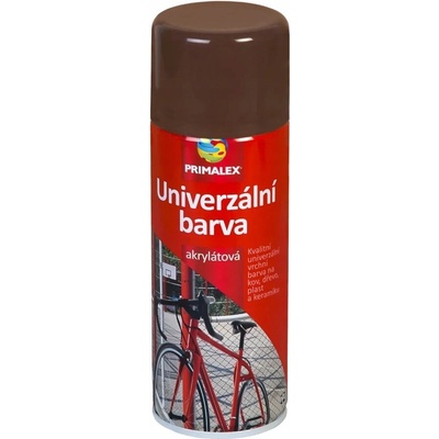 Primalex UNIVERZÁLNA FARBA 400ml RAL 8011 hnedá oriešková
