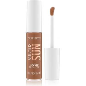 Catrice Melted Sun течен бронзант с матиращ ефект цвят 025 Beach Please 10ml