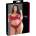 Cottelli Collection Plus Size - комплект дантелено бельо - голям размер - червен - 3XL