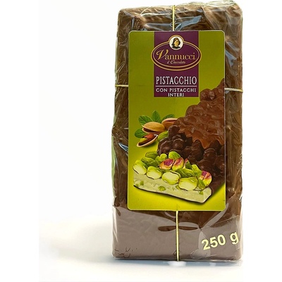 Vannucci remeselná čokoláda s pistáciami 250 g