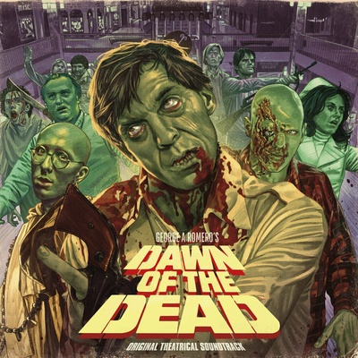 Original Soundtrack: Various: Dawn of the Dead (Library Cues, Coloured Vinyl, Re-Issue) - Vinyl 3 LP