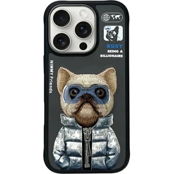 Nimmy Cool&Cute 2.0 Dog Case за iPhone 16 Pro Max - черен (6971080319419)
