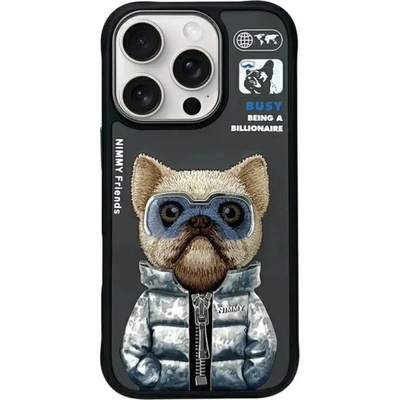 Nimmy Cool&Cute 2.0 Dog Case за iPhone 16 Pro Max - черен (6971080319419)