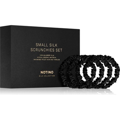 Notino Silk Collection Small Scrunchie Set комплект копринени ластици за коса цвят