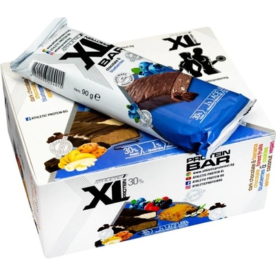 XL Athletic Protein XL Protein Bar [8 x 90 грама] Шоколад с боровинка