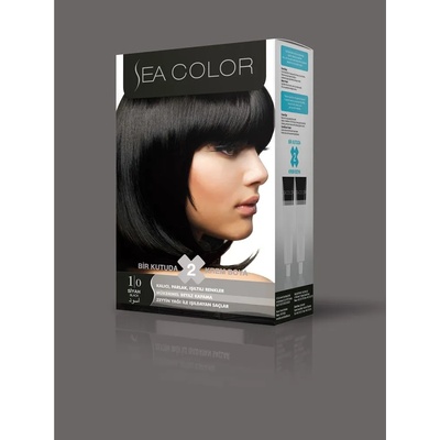 LILA Cosmetics Турска крем боя за коса Sea Color 1.0 Black