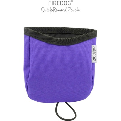 Firedog QuickReward vrecko na maškrty nylon fialové