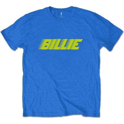 Billie Eilish Racer Logo Mid Blue L Риза (<![CDATA[BILLIETS19MBL03]]>)