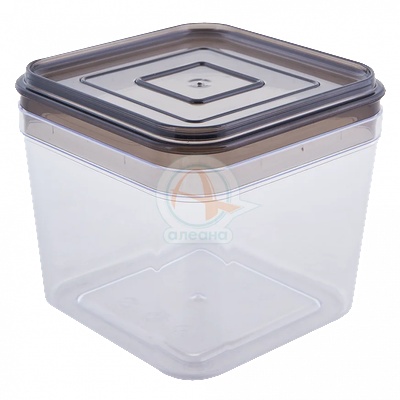 Кутия за насипни продукти прозрач. 0.6л Ал (168024)