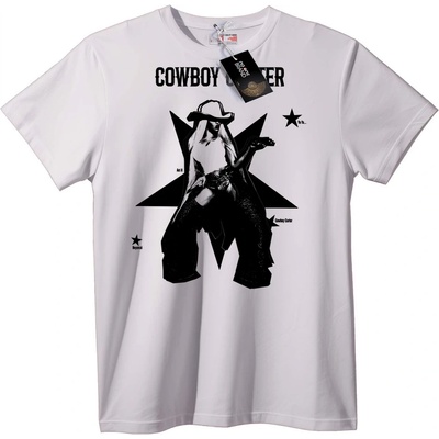 NOONEBRAND Тениска Каубойска Звезда - XL, Black