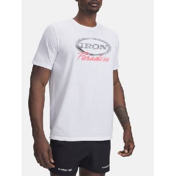 Under Armour Мъжки Under Armour Pjt Rck Iron SS Under Armour | Byal | МЪЖЕ | XS