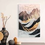 TopMebel " Abstract Mountain" TopMebel картина на платно с дигитален печат 70x100x3cm