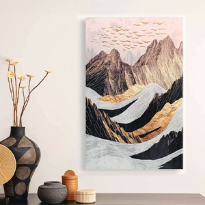 TopMebel " Abstract Mountain" TopMebel картина на платно с дигитален печат 70x100x3cm