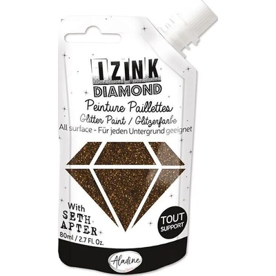 Aladine Izink Диамантен цвят Coffee Brown 80 ml 1 бр (80881)