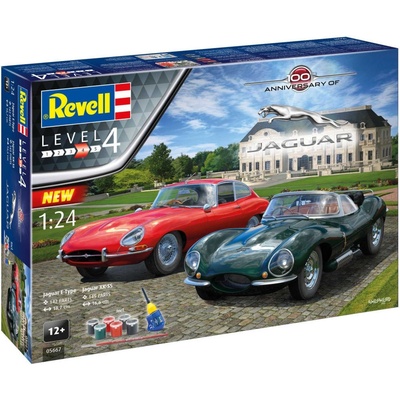 Revell Jaguar 100th Anniversary Gift Set 1:24