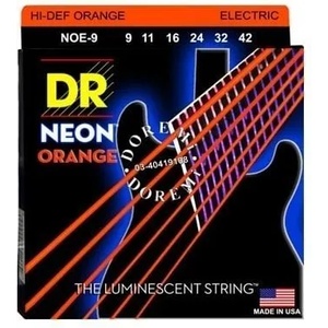 DR Strings NOE-9 Neon Струни за електрическа китара (NOE-9)
