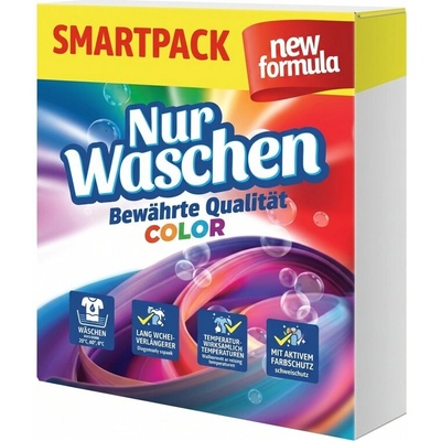 Nur Waschen Color prací prášok na farebnú bielizeň 420 g