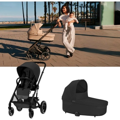Cybex Balios S Lux Kompletní Black Moon Black 2025